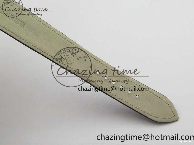 1229 Cellini 50535 Moonphase RG GMF Best Edition White Dial on Brown Leather Strap A Lightweight 2634